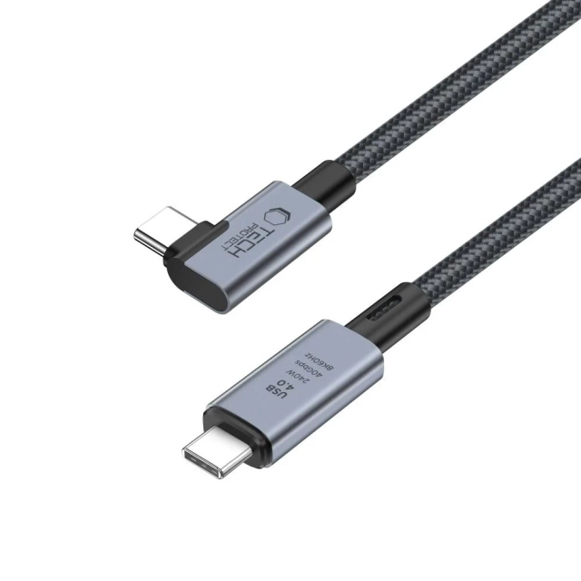 UltraBoost Max USB 4.0 8k 40Gbps Type-C Cable PD240W 150cm Gray