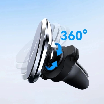 Uchwyt Magnetyczny Wozinsky WUMKO do Kratki Samochodowej Czarny