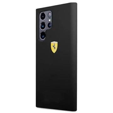 Ferrari Hardcase for Samsung Galaxy S22 Ultra black/black hardcase On Track Silicone