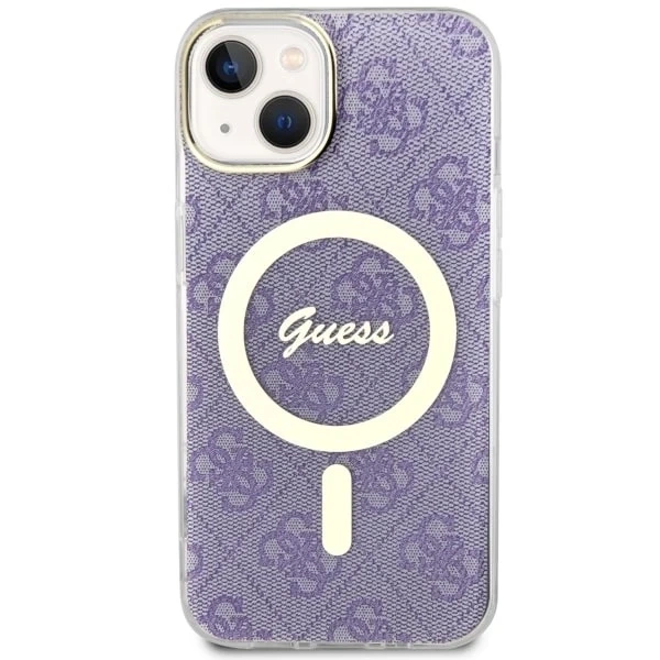 Etui Guess GUHMP14SH4STU pre iPhone 14 6,1" pevné puzdro 4G MagSafe