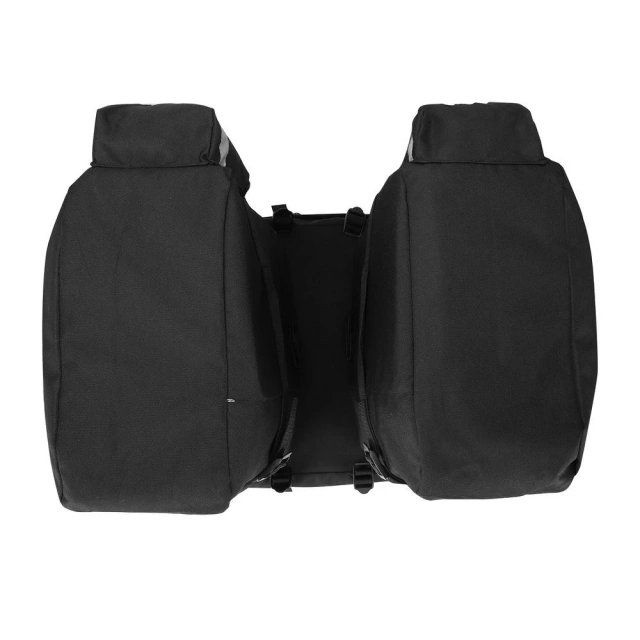 Wozinsky 60L geräumige Fahrradträgertasche (Regenhülle inklusive) schwarz (WBB13BK)