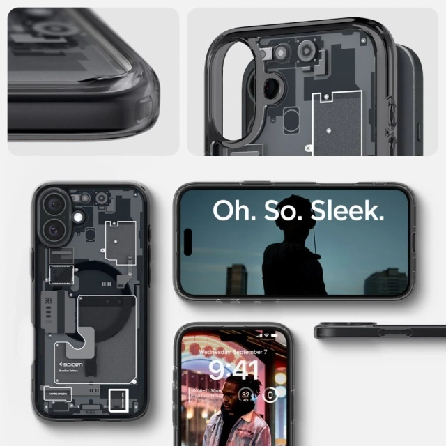 Spigen Ultra Hybrid Mag MagSafe Hülle für Apple iPhone 16 Zero One