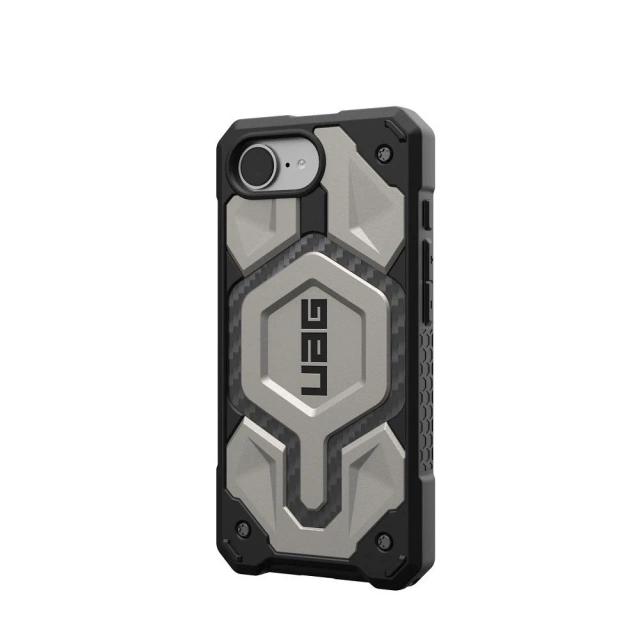 Etui Ochronne do iPhone 16e UAG Monarch Pro MagSafe Titanium