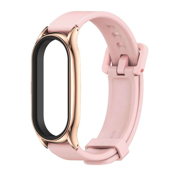 Гумовий ремінець Iconband Pro для Xiaomi Mi Smart Band 7 Pink