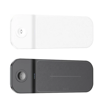 Bezdrôtová nabíjačka HOCO 3v1 kompatibilná s Apple Watch 15W CQ5 biela