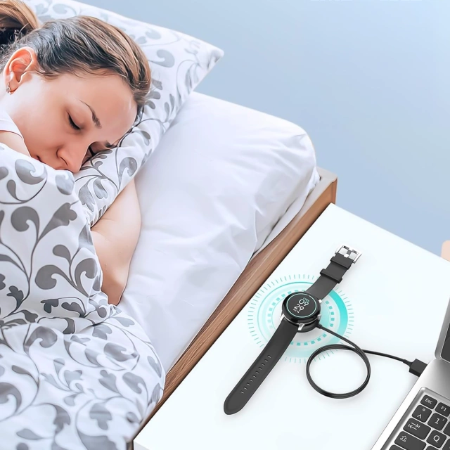 Smartwatch charger charging cable for Google Pixel Watch 3 (41mm, 45mm) / 2 / Fitbit Ace LTE, USB