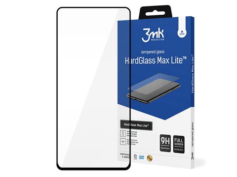 3mk HardGlass Max Lite Full Screen Tempered Glass for P Smart 2021 Black