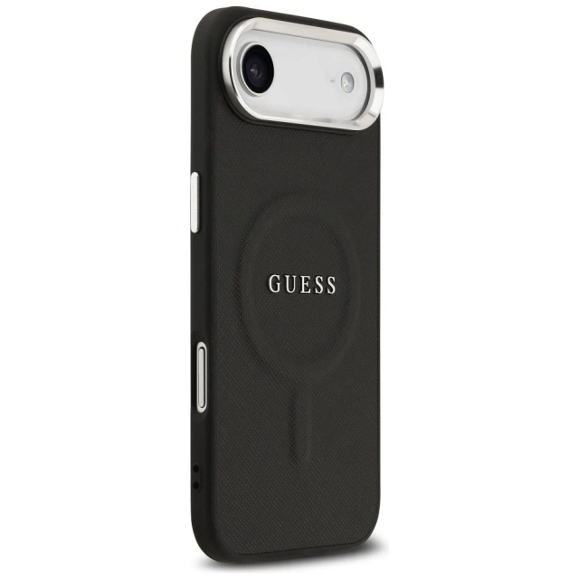 Etui Guess Classic Logo MagSafe na iPhone 17 Air - Czarny