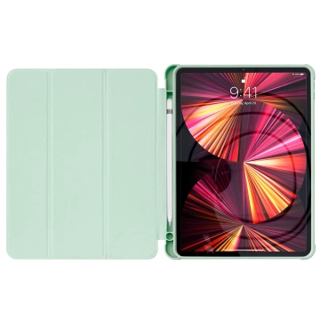 Stojan Pouzdro na tablet Smart Cover pouzdro pro iPad Pro 11'' 2021/2020 s funkcí stojánku zelené