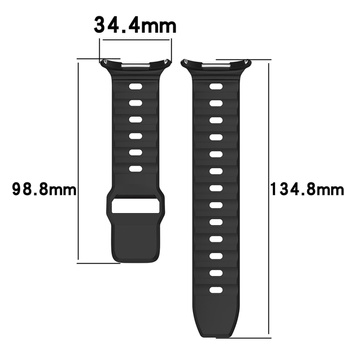 Smartwatch Band Watch Strap for Samsung Galaxy Watch Ultra 47mm Black