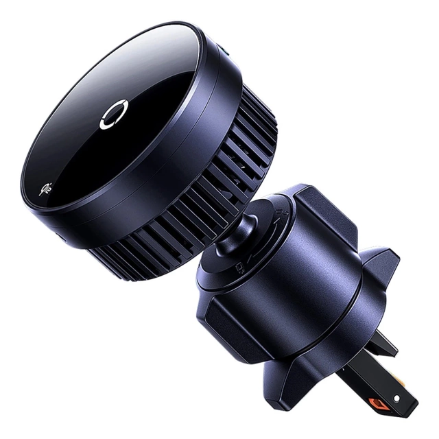 Baseus MagPro Car Holder with Qi2.0 15W Inductive Charger for Air Vent - Black