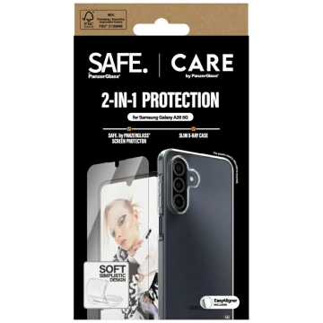 Samsung Galaxy A26 5G CARE von PanzerGlass Glasgehäuse-Schutzset