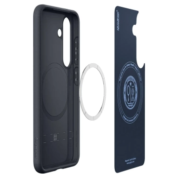 Puzdro Samsung Galaxy S25 Navy Violet Spigen Parallax MagSafe Case