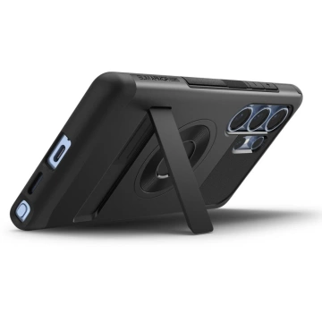 Etui für Samsung Galaxy S25 Ultra Schwarz Spigen Slim Armor Mag MagSafe