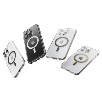 Puzdro Spigen Ultra Hybrid Mag MagSafe pre Apple iPhone 15 Pro Max Gold Spigen Glas.TR Glass