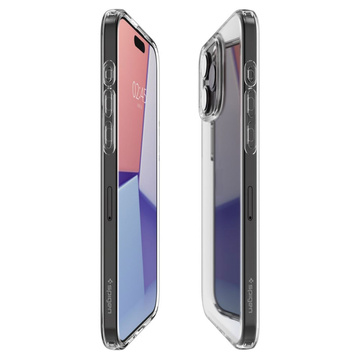 Case for iPhone 15 Pro Max Spigen Liquid Crystal Case Protective phone case Crystal Clear Glass