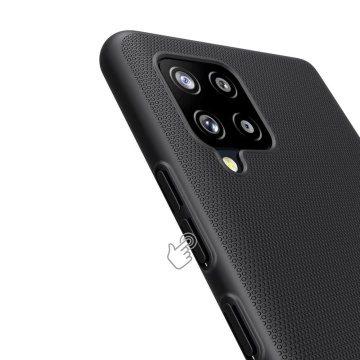 Nillkin Super Frosted Shield zesílený stojánek krytu pouzdra pro Samsung Galaxy A42 5G černý