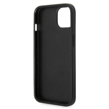 Ochranné puzdro na telefón Karl Lagerfeld KLHCP14MG2ELS pre Apple iPhone 14 Plus 6,7" pevné puzdro strieborné/strieborné Glitter Plaque Logo