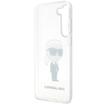 Захисний чохол для телефону Karl Lagerfeld KLHCS23MHNIKTCT для Samsung Galaxy S23 Plus S916 прозорий hardcase Ikonik Karl Lagerfeld