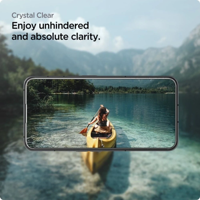 Spigen Alm Glas.tR 2 упаковки із загартованого скла для Nothing Phone 2 Clear