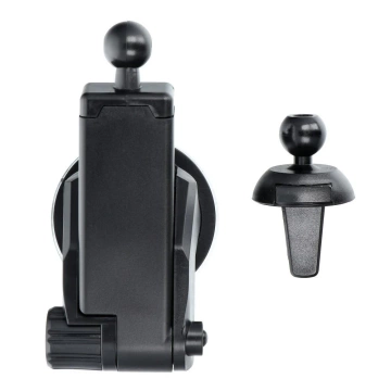 Uchwyt Samochodowy ładowarka FORCELL F-GRIP HS1  Indukcja Qi 15W złoty