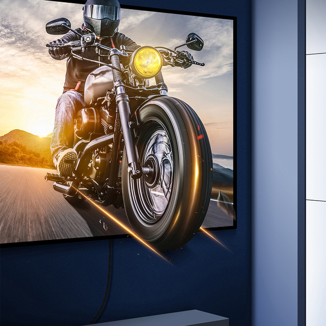 Kabel 2m Baseus High Definition Series HDMI 2.1 8K 60Hz 3D HDR 48Gbps Чорний