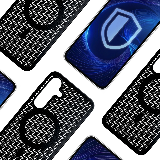 Hülle für Samsung Galaxy S24 Plus - 3mk COOLing MagCase Schwarz