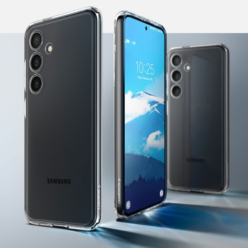 Puzdro pre Samsung Galaxy S24 Spigen Ultra Hybrid Case, priehľadný zadný kryt, krištáľovo čisté sklo