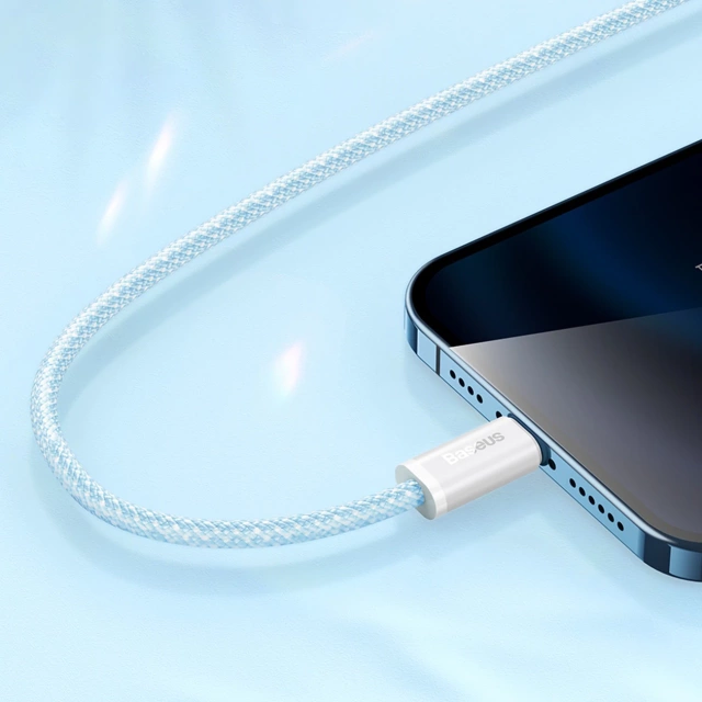 Baseus Dynamic 2 Series kábel USB-A - Lightning 2.4A 480Mb/s 1m fioletovy