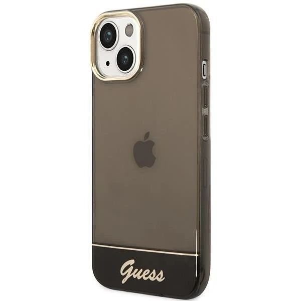 Etui Guess GUHCP14MHGCOK для Apple iPhone 14 Plus 6,7" чорний/чорний твердий чохол Translucent