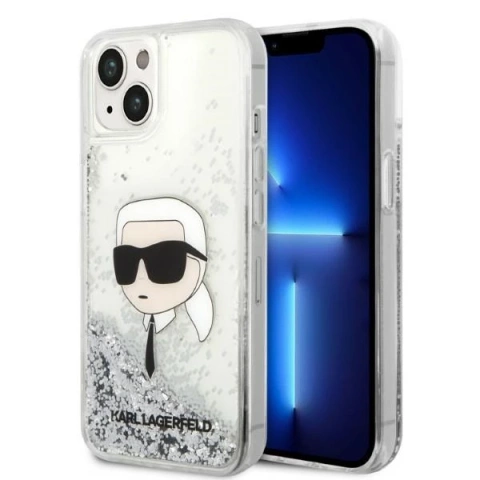 Etui Karl Lagerfeld KLHCP14MLNKHCH do iPhone 14 Plus 6,7" hardcase Glitter Karl Head