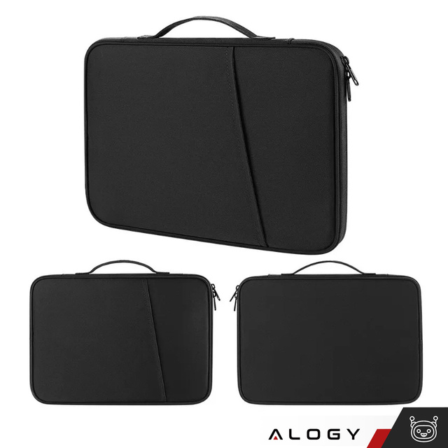 Bag Etui krycie puzdro na tablet 11 palcový na tablety univerzálne puzdro Alogy Slide Black
