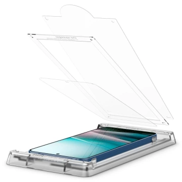 Hybrid Glass for Samsung Galaxy S25 Spigen Elite Shield "EZ Fit" HD Clear