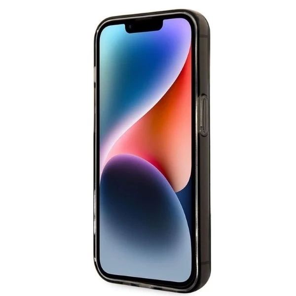 Etui Karl Lagerfeld KLHCP14LHNIKTCK na iPhone 14 Pro 6,1" pevné puzdro Ikonik Karl Lagerfeld