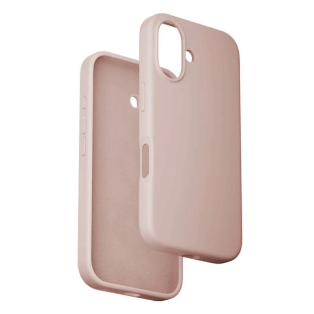 iPhone 16 Protective Case with MagSafe Vention Silicone Pink
