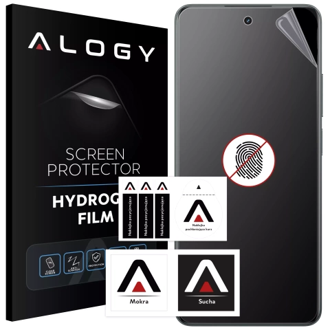 Folia "MATOWA" do Realme C53 / C55 / C67 4G / C63 Hydrożelowa Alogy HydroSkin Matte Pro™ na ekran do etui "BEZ ODCISKU PALCÓW"