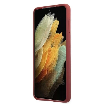 Pevné puzdro Etui Mercedes MEHCS21SSILRE do Samsung Galaxy S21 G991 Silicone Line