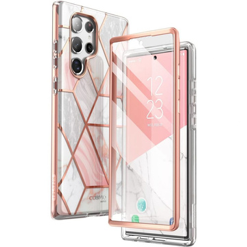 Etui Supcase Cosmo pre Samsung Galaxy S22 Ultra Marble