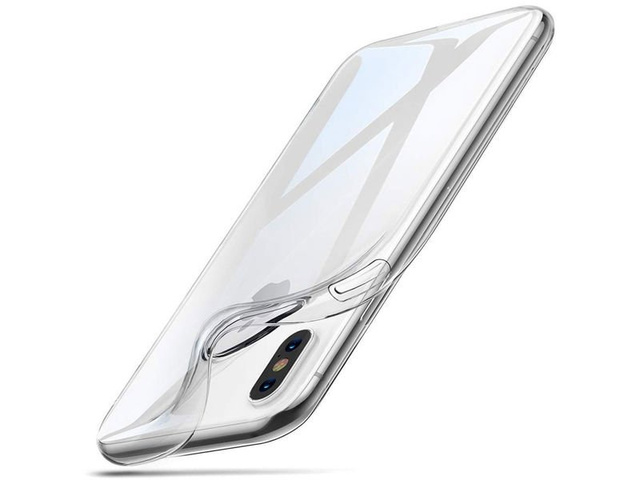 Průhledné silikonové pouzdro pro Apple iPhone XS Max