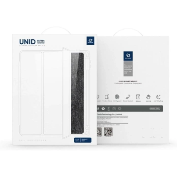 Protective case with stylus for iPad Pro 11 (2024) DUX DUCIS UNID Black