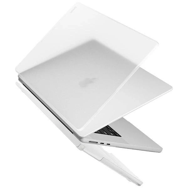 Puzdro na notebook UNIQ Claro pre MacBook Air 13 (2022) transparentné/holubičí matné číre