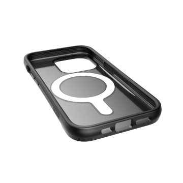 Puzdro Raptic Clutch Built Case na iPhone 14 Pro so zadným krytom MagSafe čierne