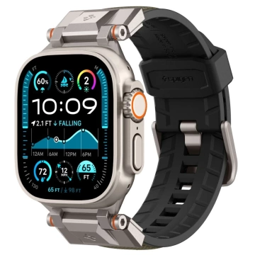 Ремінець Spigen DuraPro Armor Military зеленого кольору для Apple Watch (42/44/45/46/49 мм)