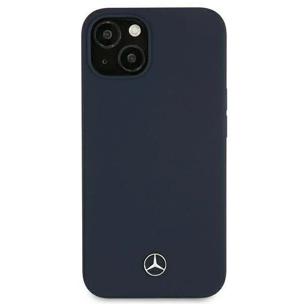 Захисний чохол Mercedes MEHCP13MSILNA для Apple iPhone 13 6.1" navy/navy hardcase Silicone Line