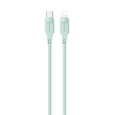 Kabel USMAS USB-C na Lightning PD Fast Charging 1.2m zielony