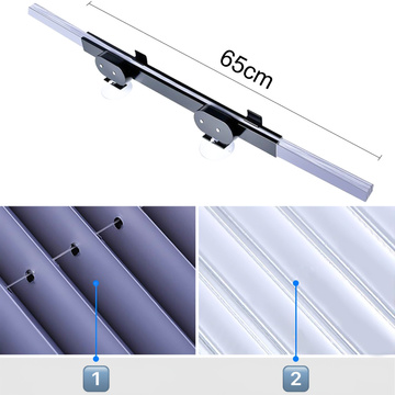 Sunshade blind car sun visor car windshield cover universal double-sided 150x65cm