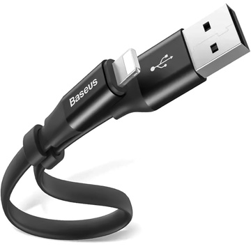 Baseus svižný lightning kabel 23cm šedý