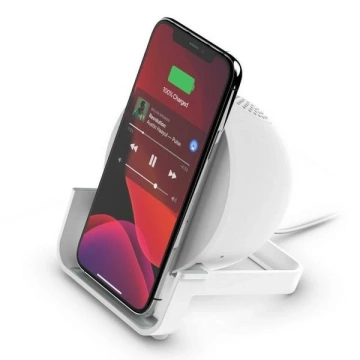 Indukčný nabíjací reproduktor Belkin 10W biely/biely AUF001VFWH