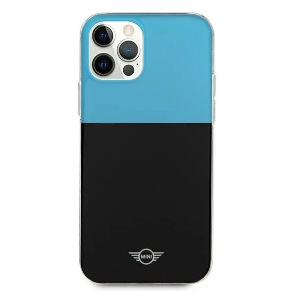 Color Block hardcase phone case for iPhone 12 Pro Max blue/blue