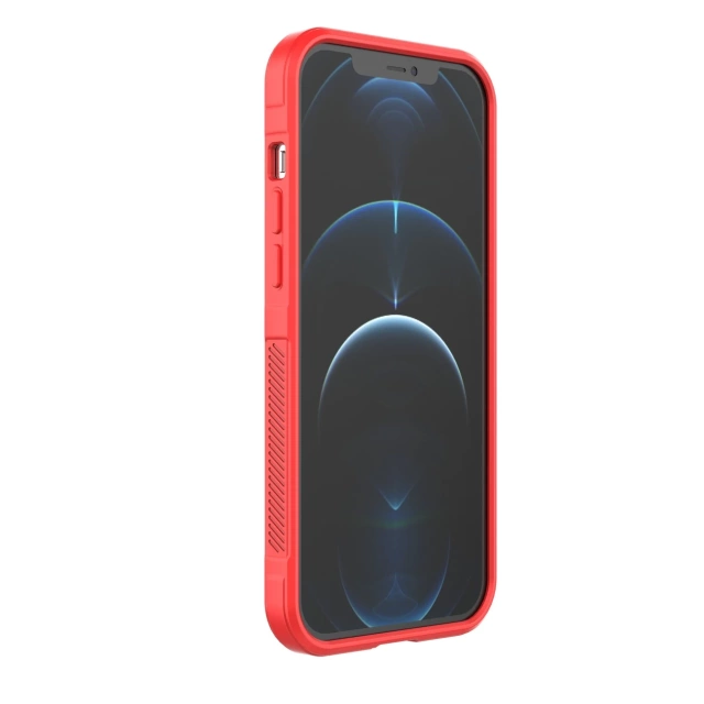 Pouzdro Magic Shield Case pro iPhone 12 Pro Max flexibilní pancéřový tmavě modrý kryt